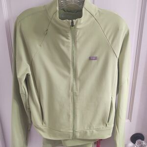 Matcha On-Shift ContourKnit Cropped Jacket™